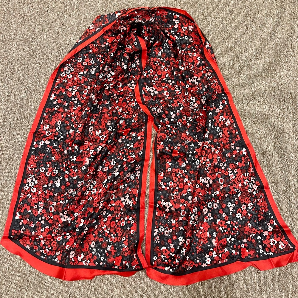 Talbots silk long scarf